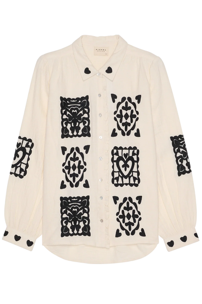 Sissel Edelbo - Skjorte - Off White - Kaiser