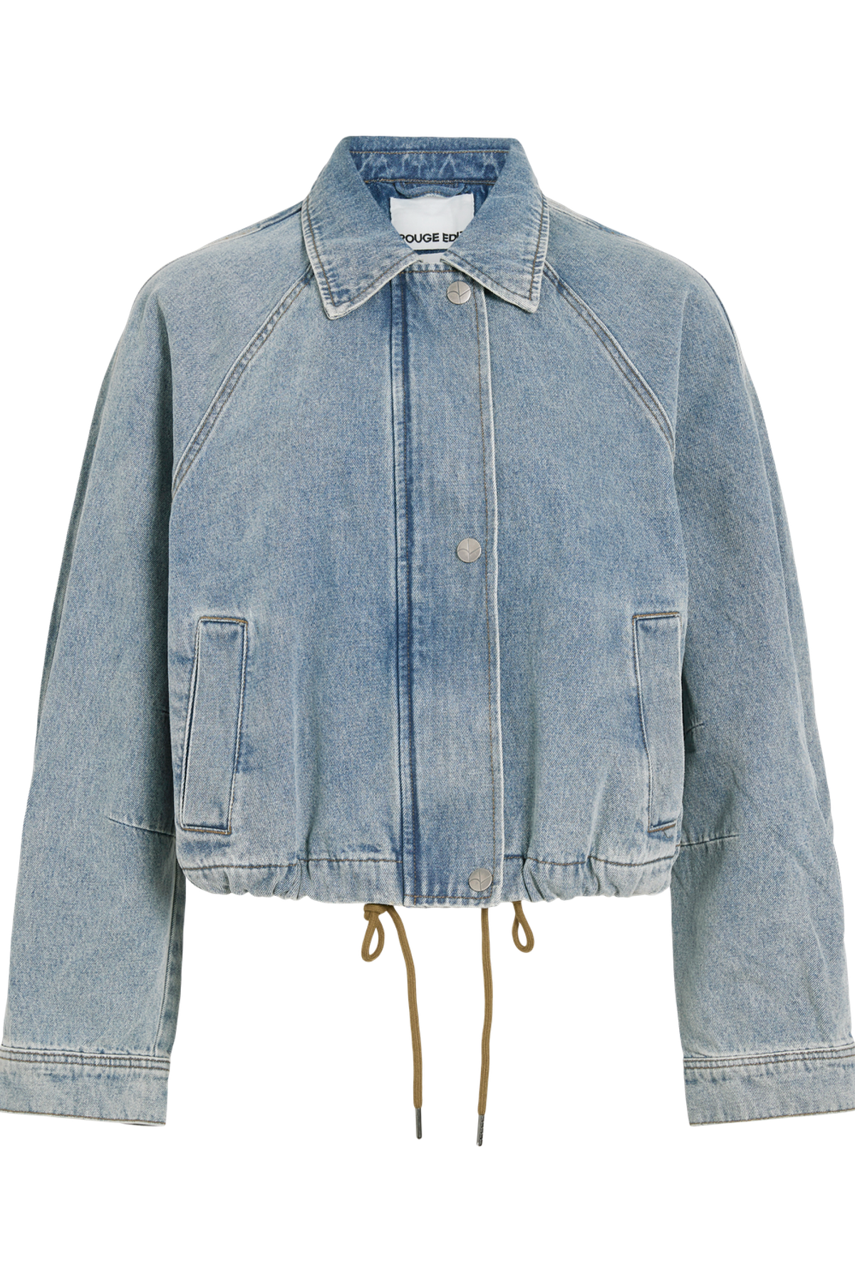 Rouge Edit - Jakke - Light Blue Denim - Routiana