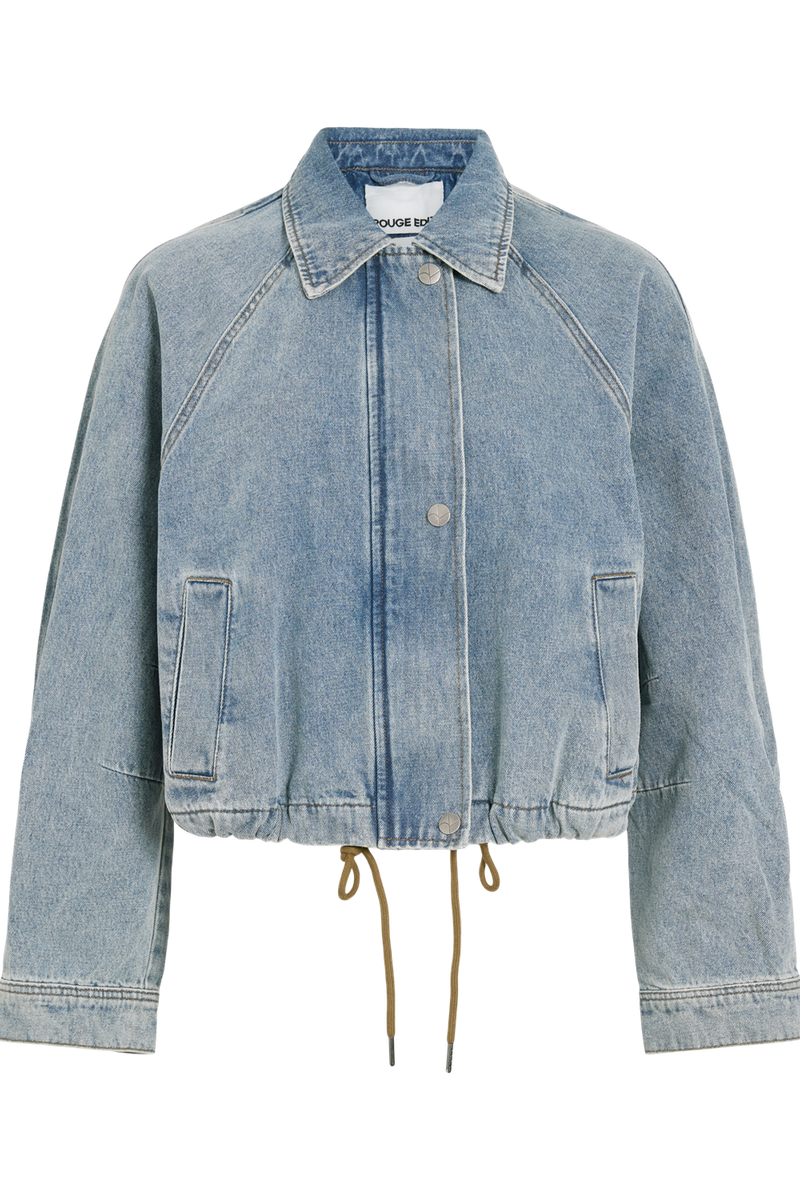 Rouge Edit - Jakke - Light Blue Denim - Routiana