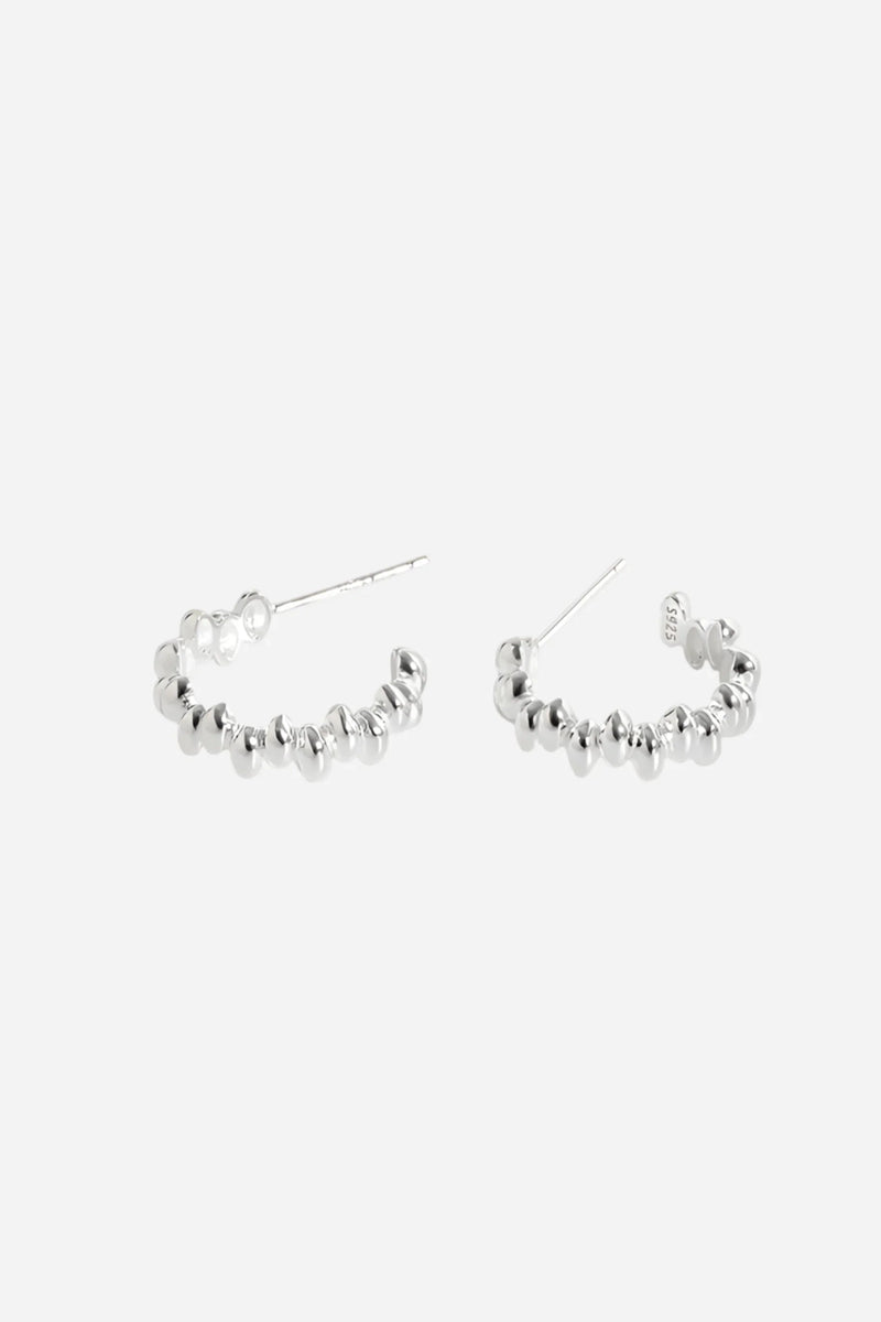 Andcopenhagen Jewelry - Øreringe hoops - 925 sterlingsølv - Luna