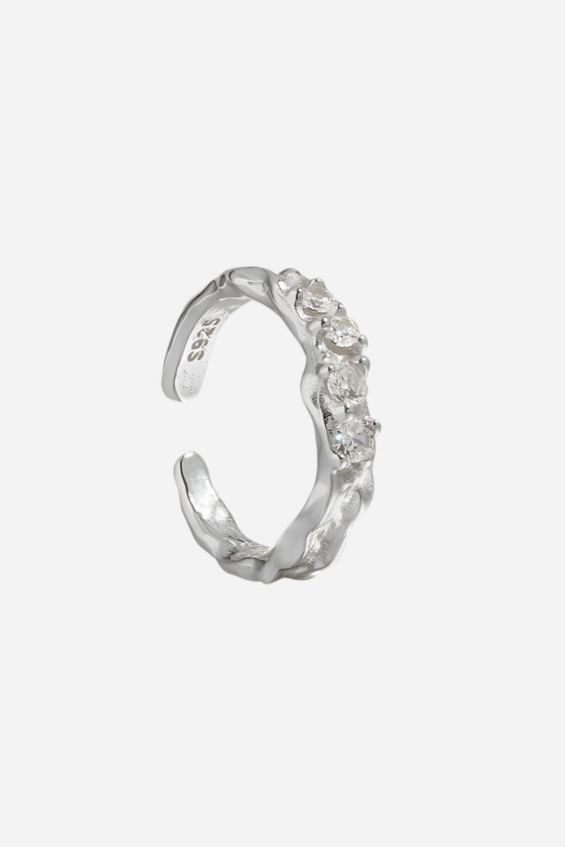 Andcopenhagen - Ring - 925 sterlingsølv - Aurora zirkonia