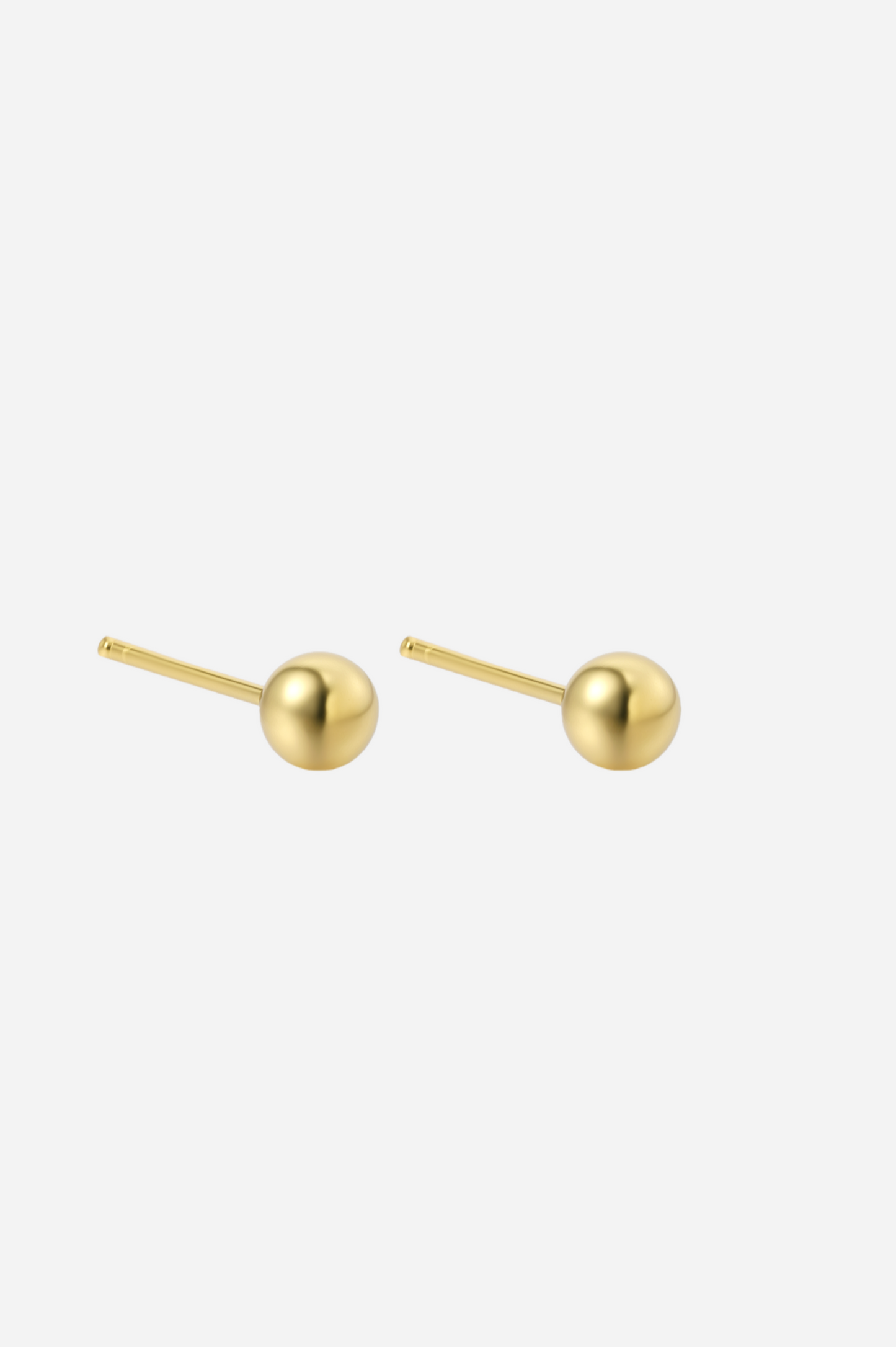 Andcopenhagen Jewelry - Øreringe studs - 18 karat guldbelagt 925 sterlingsølv - Lille rock