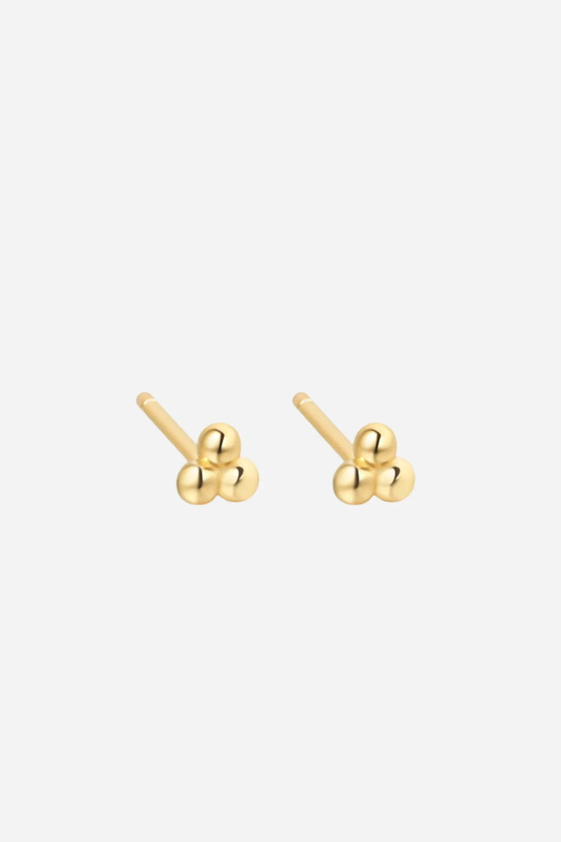 Andcopenhagen Jewelry - Øreringe Ørestikker - 18 karat guldbelagt 925 sterlingSølv - Drops