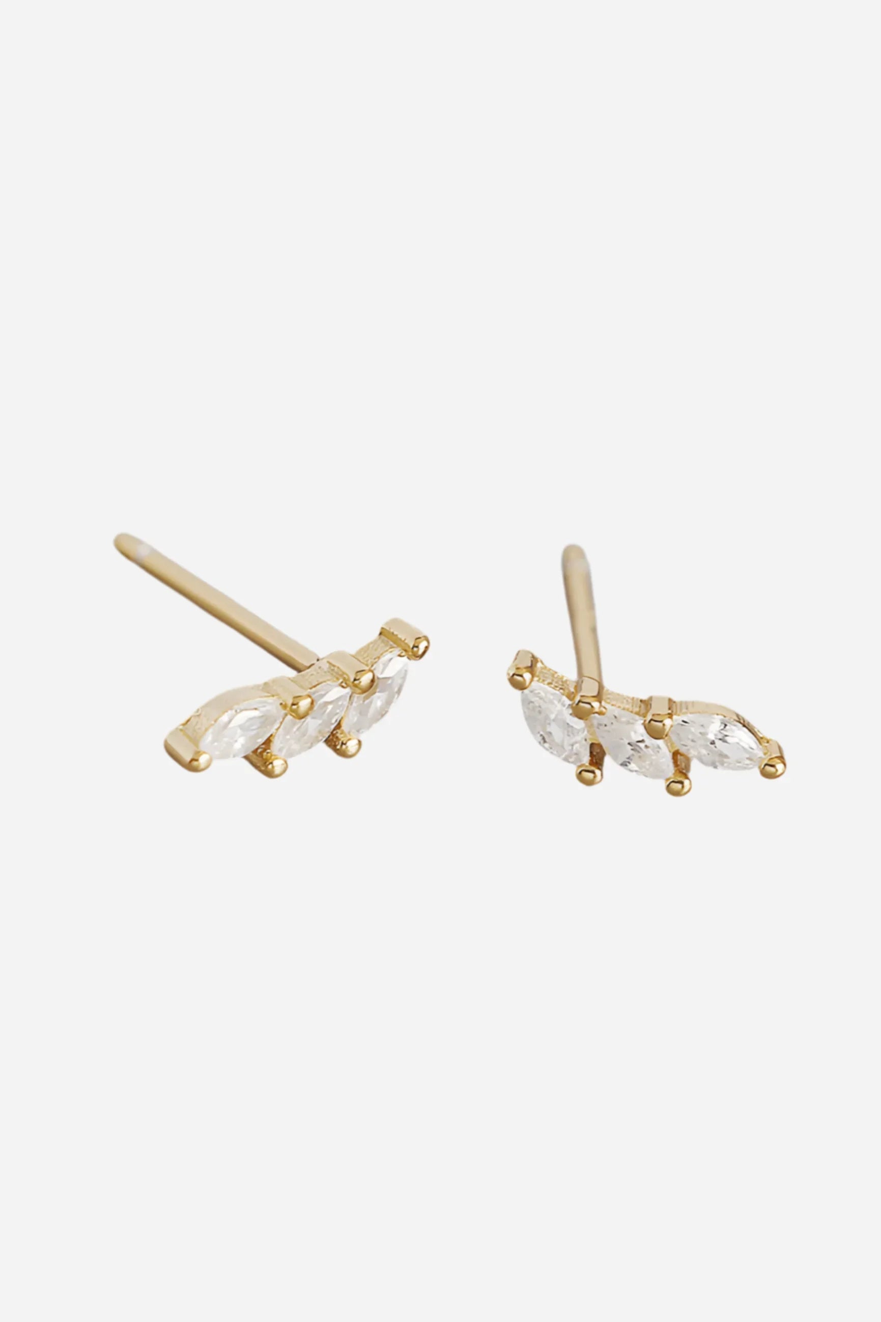 Andcopenhagen Jewelry - Øreringe - 18 karat Guldbelagt 925 sterlingsølv - Malina