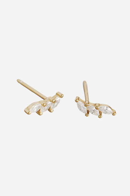 Andcopenhagen Jewelry - Øreringe - 18 karat Guldbelagt 925 sterlingsølv - Malina