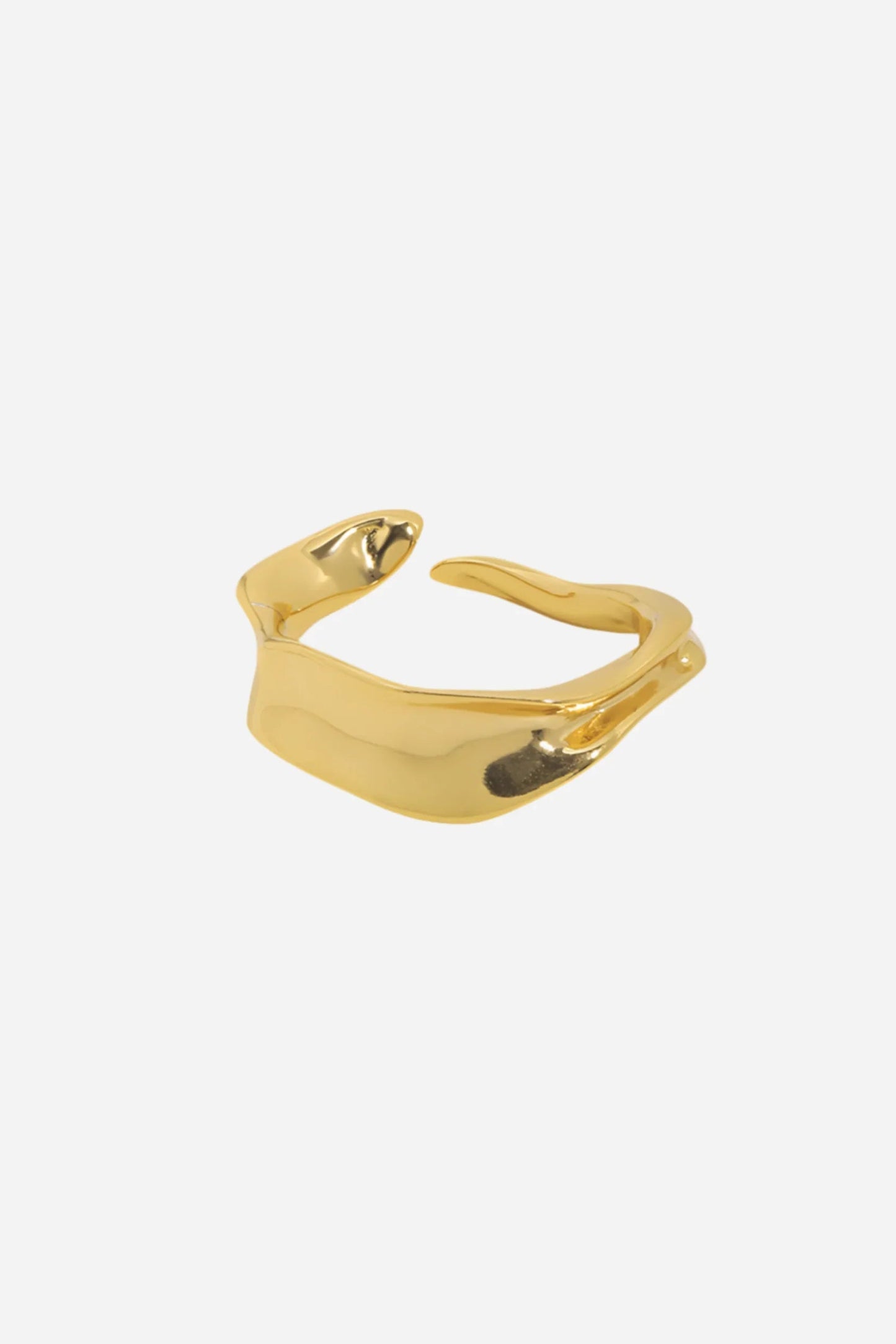 Andcopenhagen Jewelry - Ring - 18 karat guldbelagt 925 sterlingsølv - Vilja