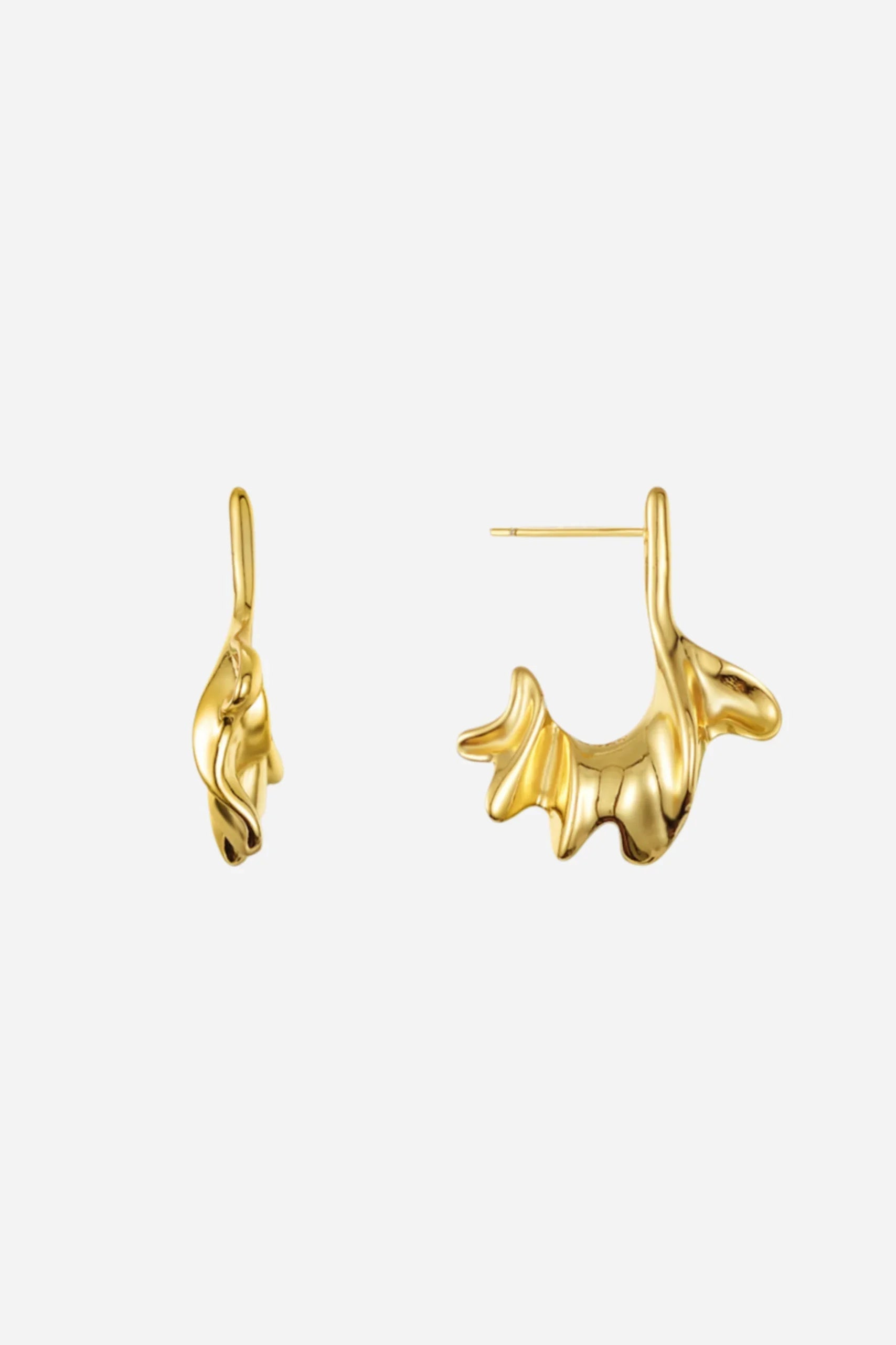 Andcopenhagen Jewelry - Øreringe - 18 karat guldbelagt 925 sterlingsølv - Pauline