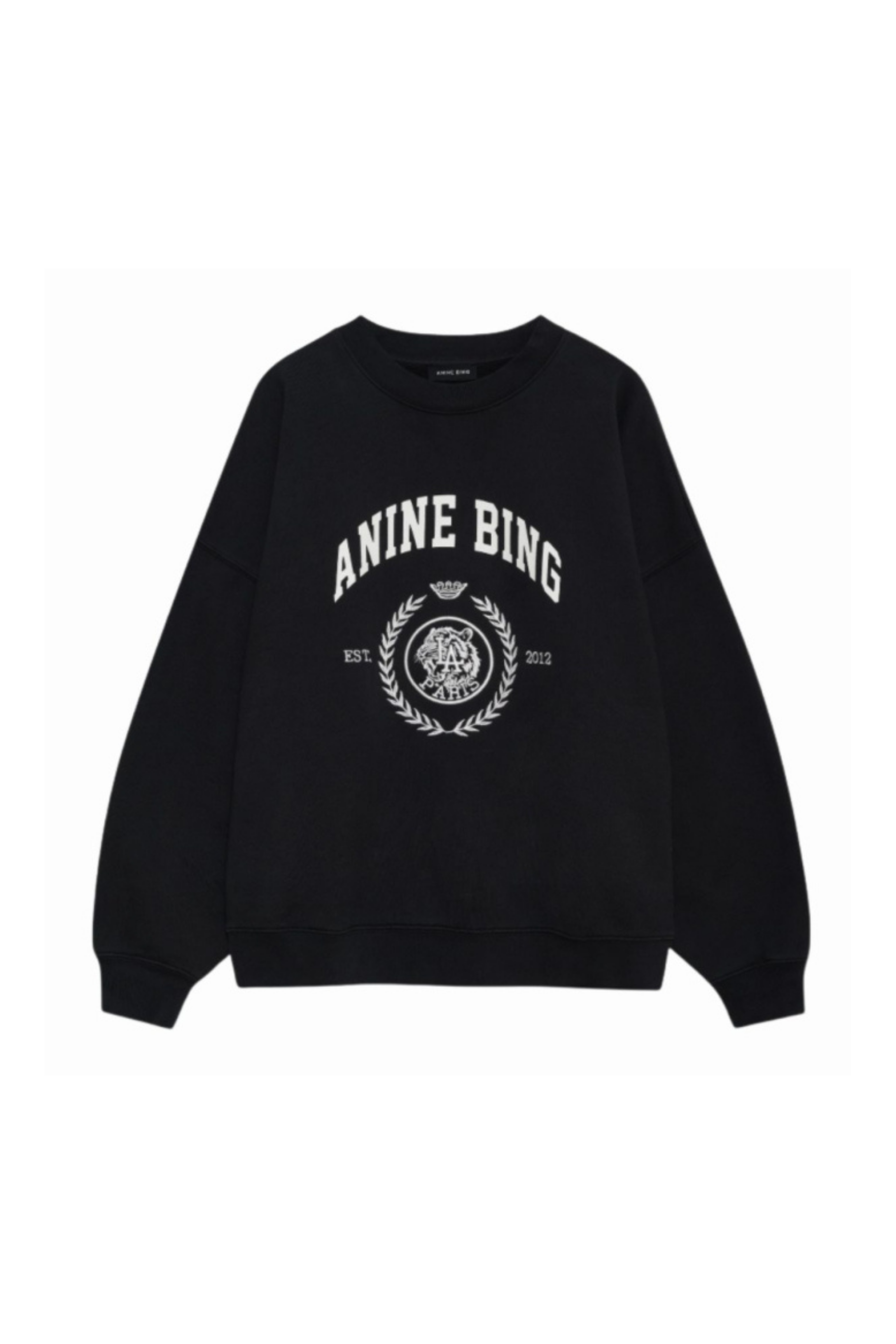 Anine Bing - Sweatshirt - Vintage Black - Miles Collegiate