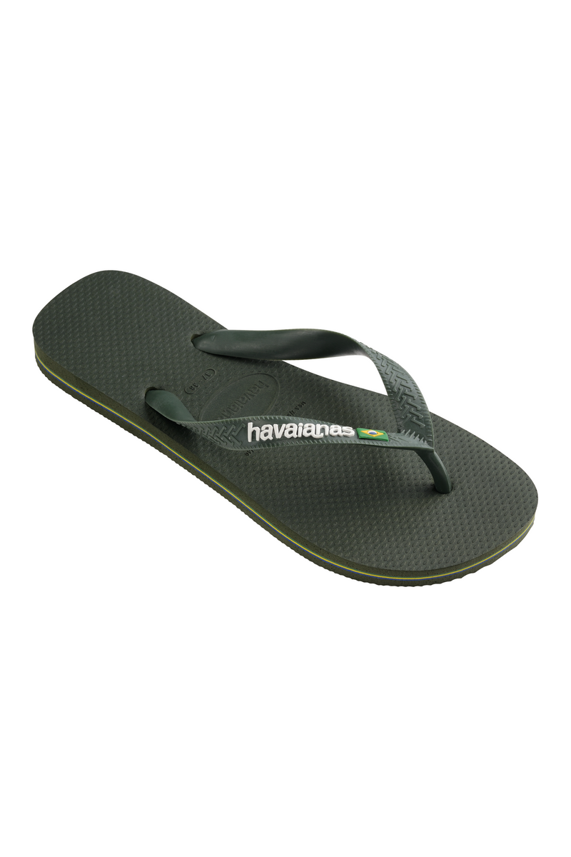 Havaianas - Klipklapper - Green Olive - Brasil Logo FC sss