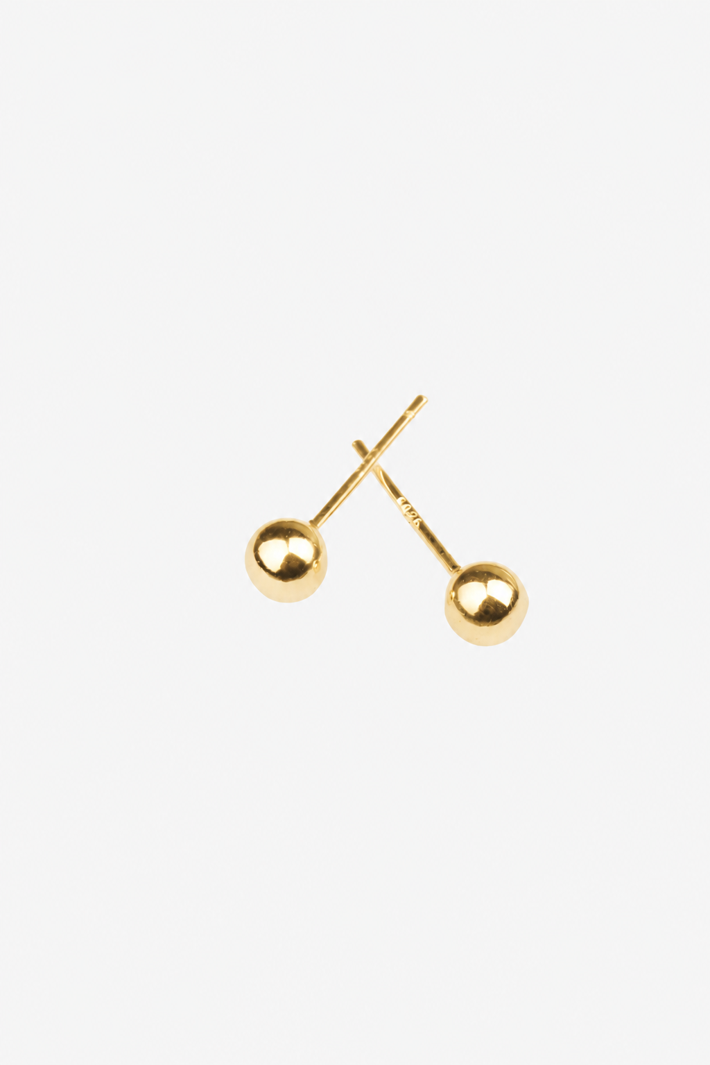 Andcopenhagen Jewelry - Øreringe studs - 18 karat guldbelagt 925 sterlingsølv - Lille rock
