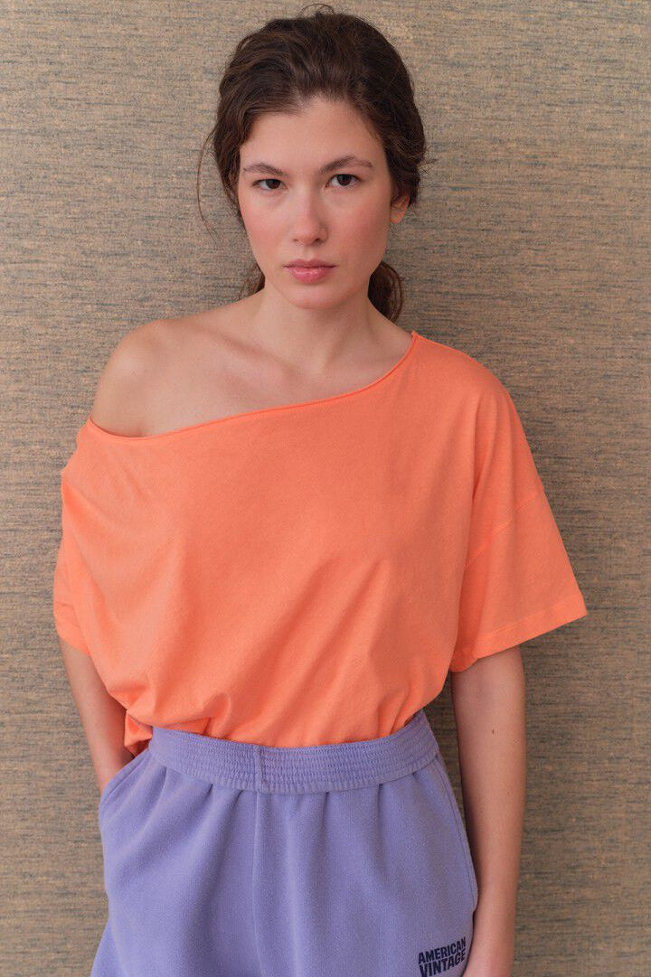American Vintage - T-shirt - Corail Vinatge - Laloom
