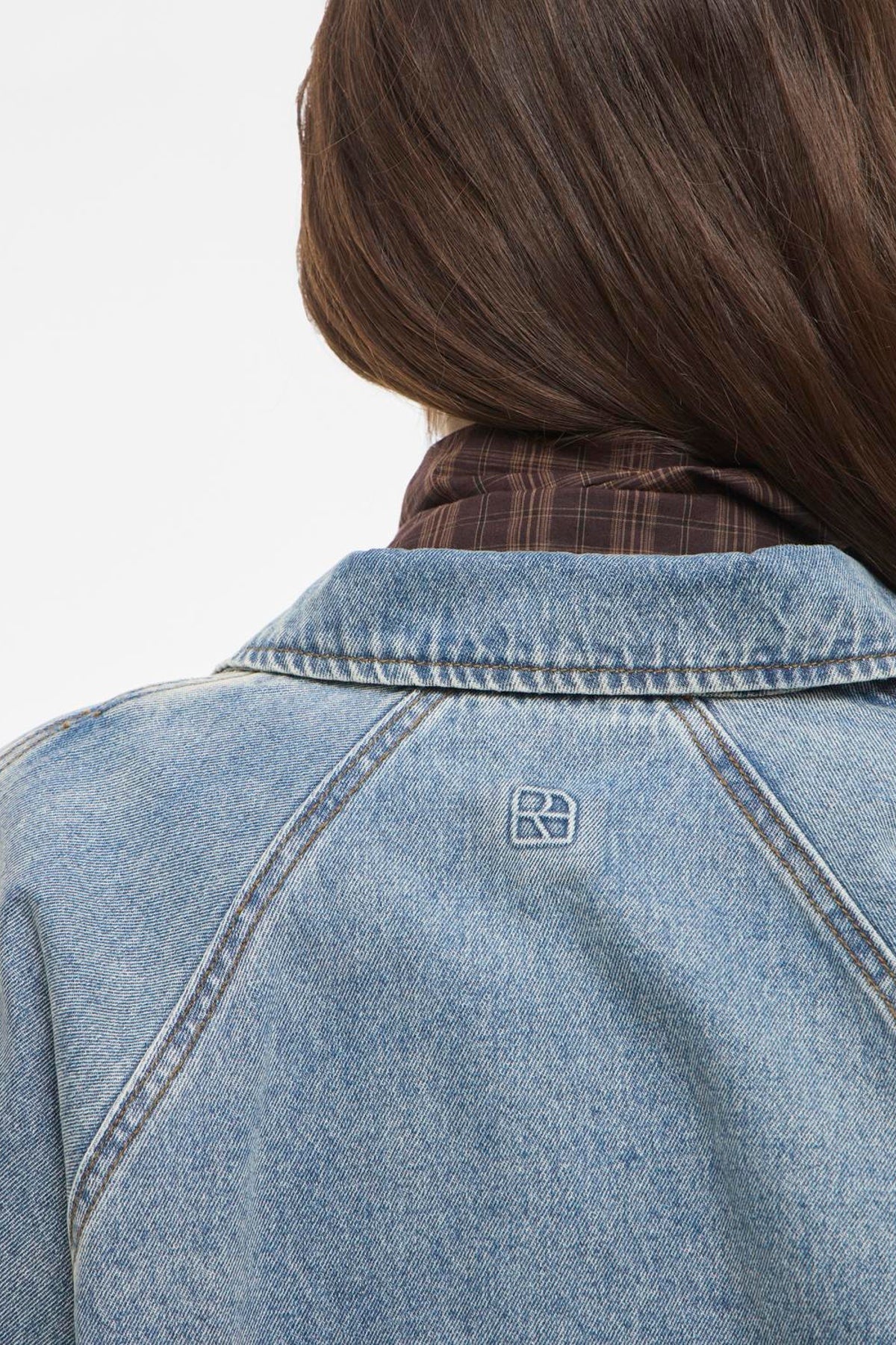 Rouge Edit - Jakke - Light Blue Denim - Routiana