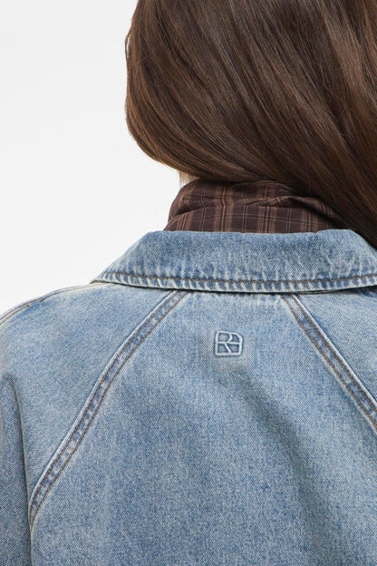 Rouge Edit - Jakke - Light Blue Denim - Routiana