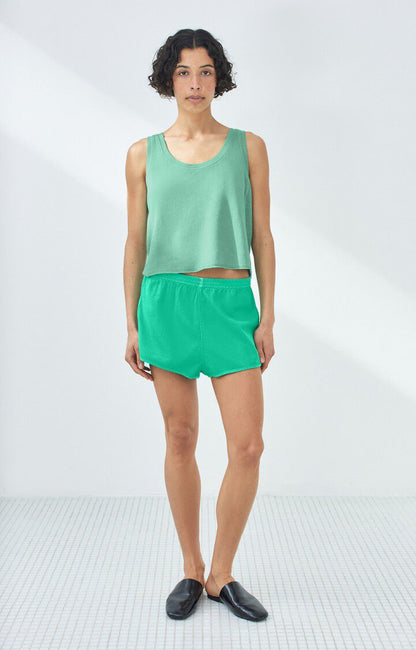 American Vintage - Shorts - Laitue Vintage - Lycaz