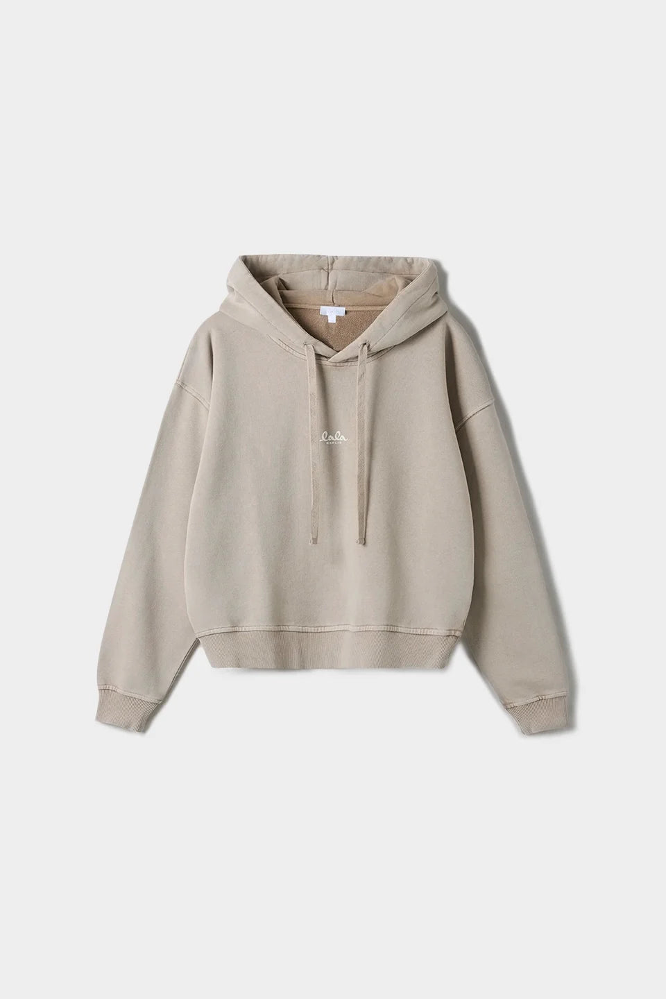 Lala Berlin - Hoodie - Washed Beige - Lala Hoodie 1
