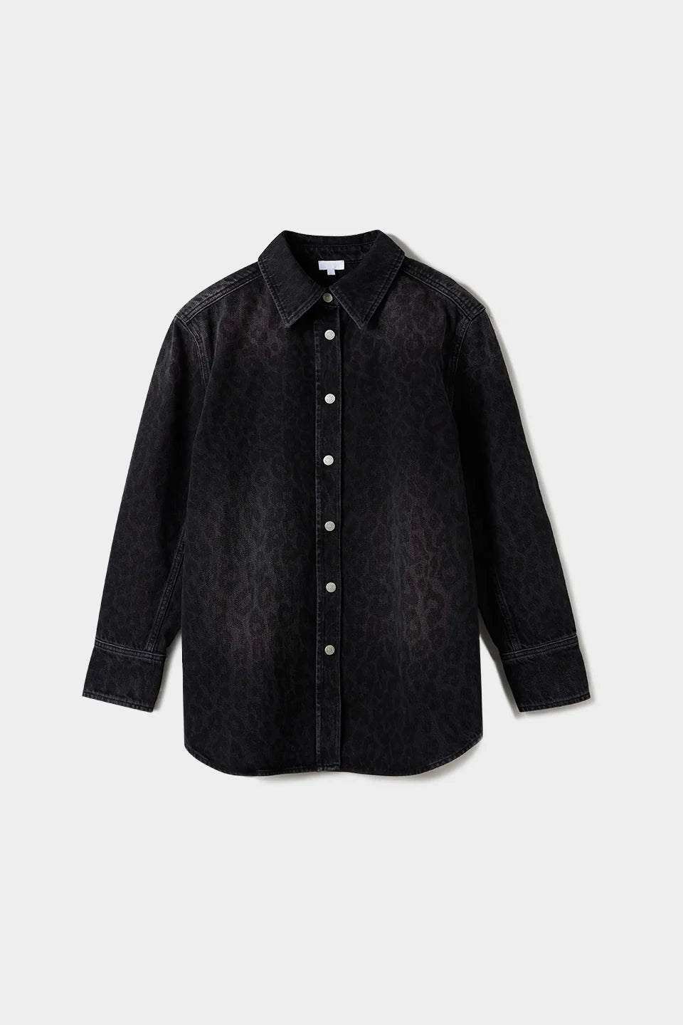 Lala Berlin - Denimskjorte - Leo Washed Black - Lala Overshirt 1