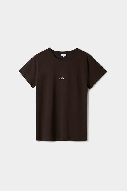Lala Berlin - T-shirt- Brown - Lala T-shirt 1