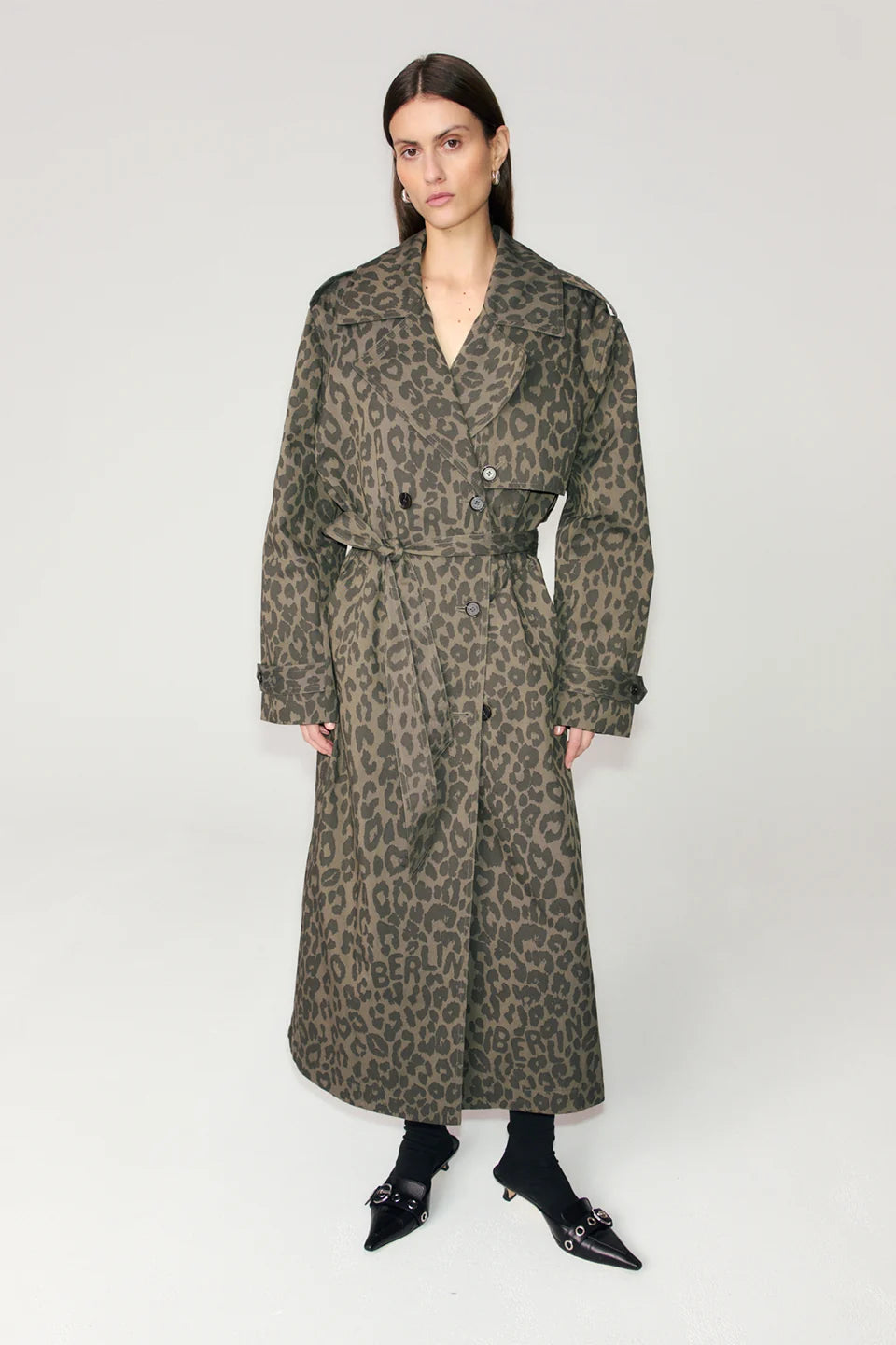 Lala Berlin - Trenchcoat - Moss Leo - Lala Trench Coat 1