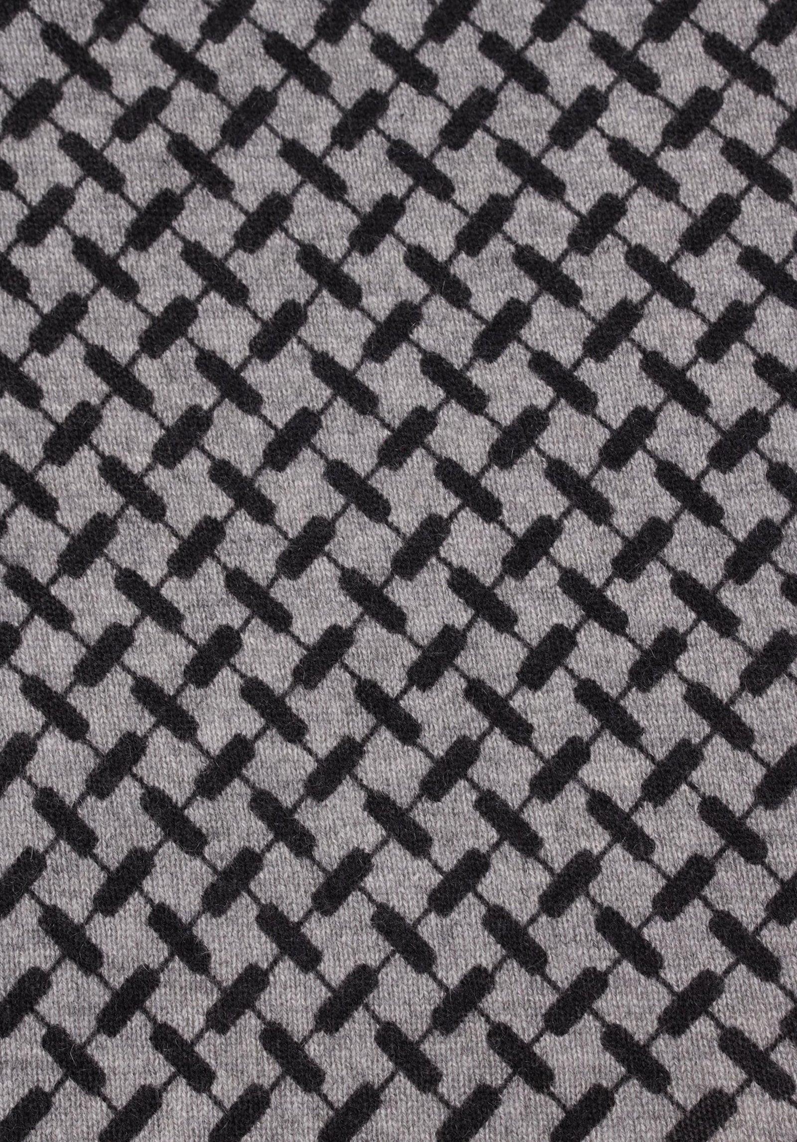 Lala Berlin - Cashmere tørklæde - City middlegrey melange - Trinity Classic M - Stilkompagniet.dk