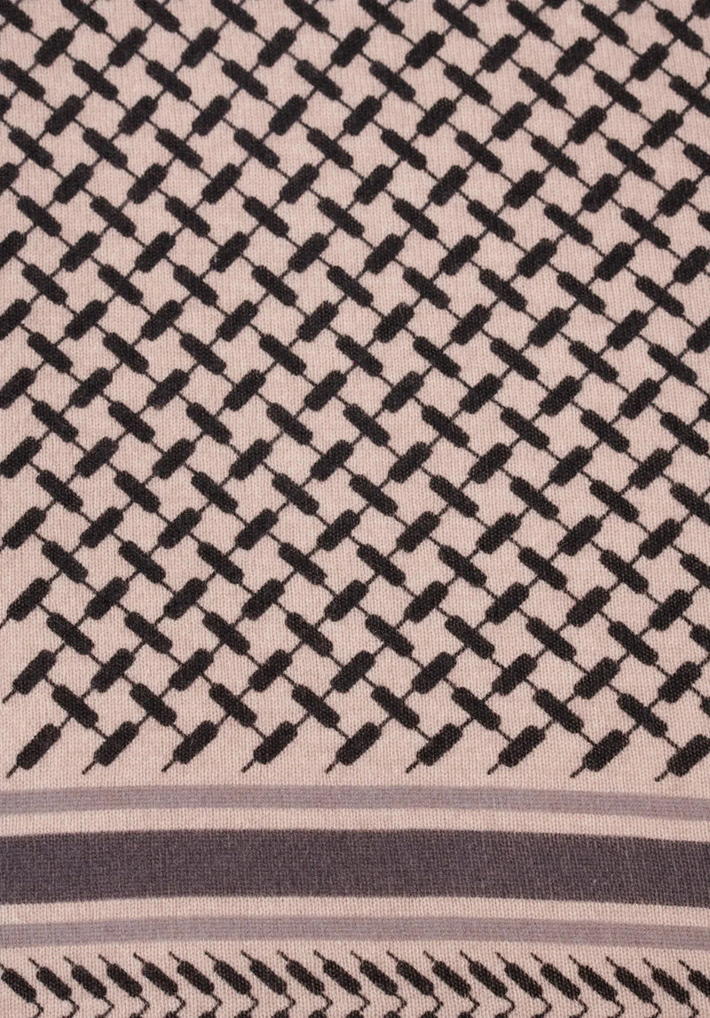 Lala Berlin - Cashmere tørklæde - Dune beige - Trinity Classic M