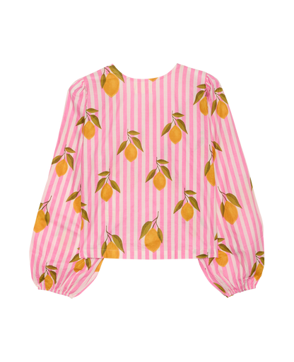 Sissel Edelbo - Skjorte - Pink Lemons - Limone Top
