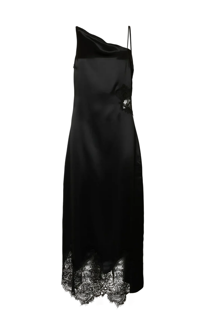 Selected Femme - Kjole - Sort - Violette