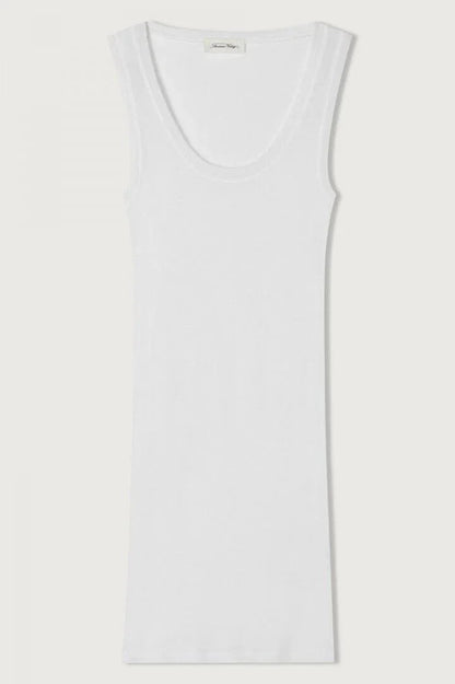 American Vintage - Tank top - Blanc - Massachusetts