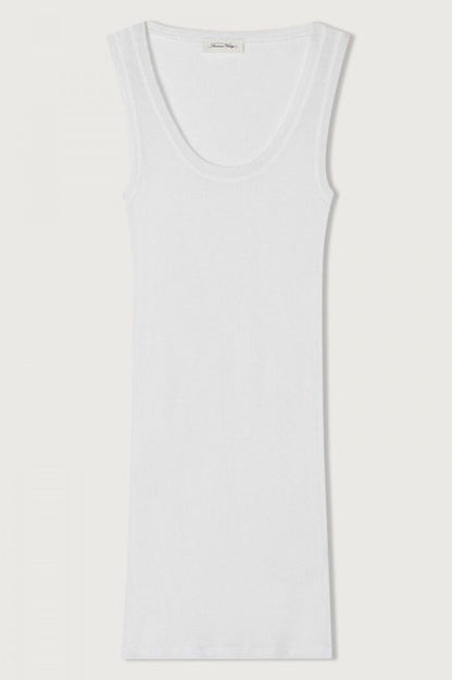 American Vintage - Tank top - Blanc - Massachusetts