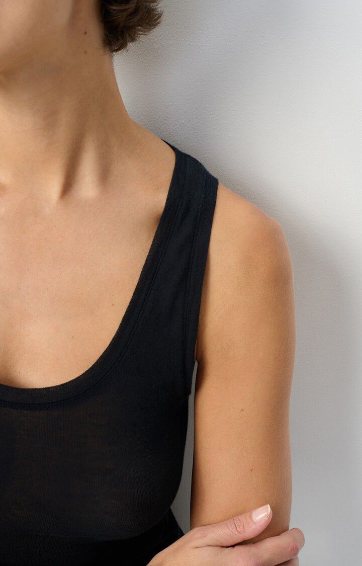 American Vintage - Tank top - Black - Massachusetts