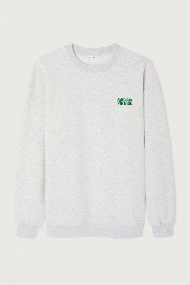 Baptown sweatshirt fra American Vintage i Heather Grey