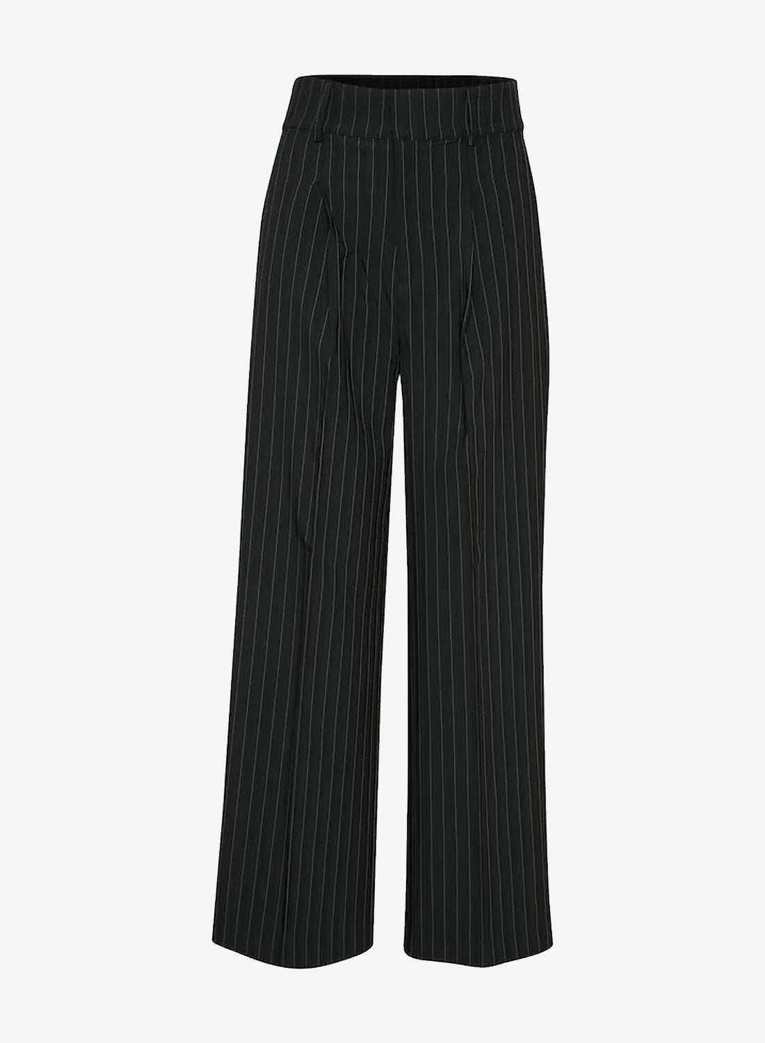 My Essential Wardrobe NajaMW High Pant Black Striped