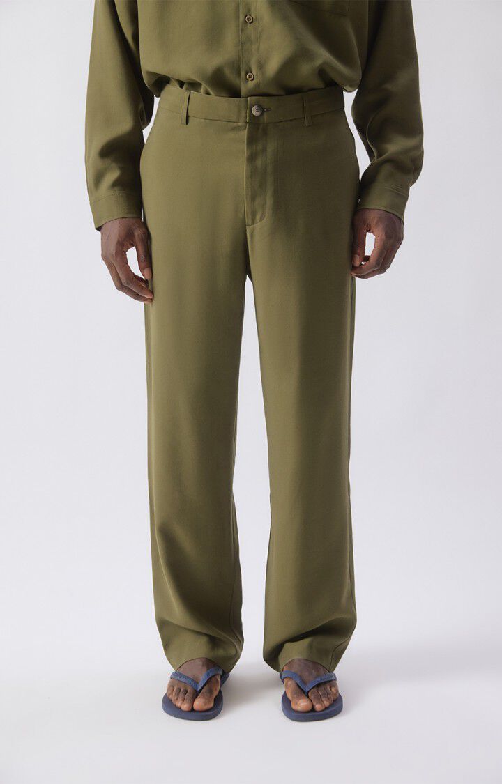 American Vintage - Bukser - Army -Lanow