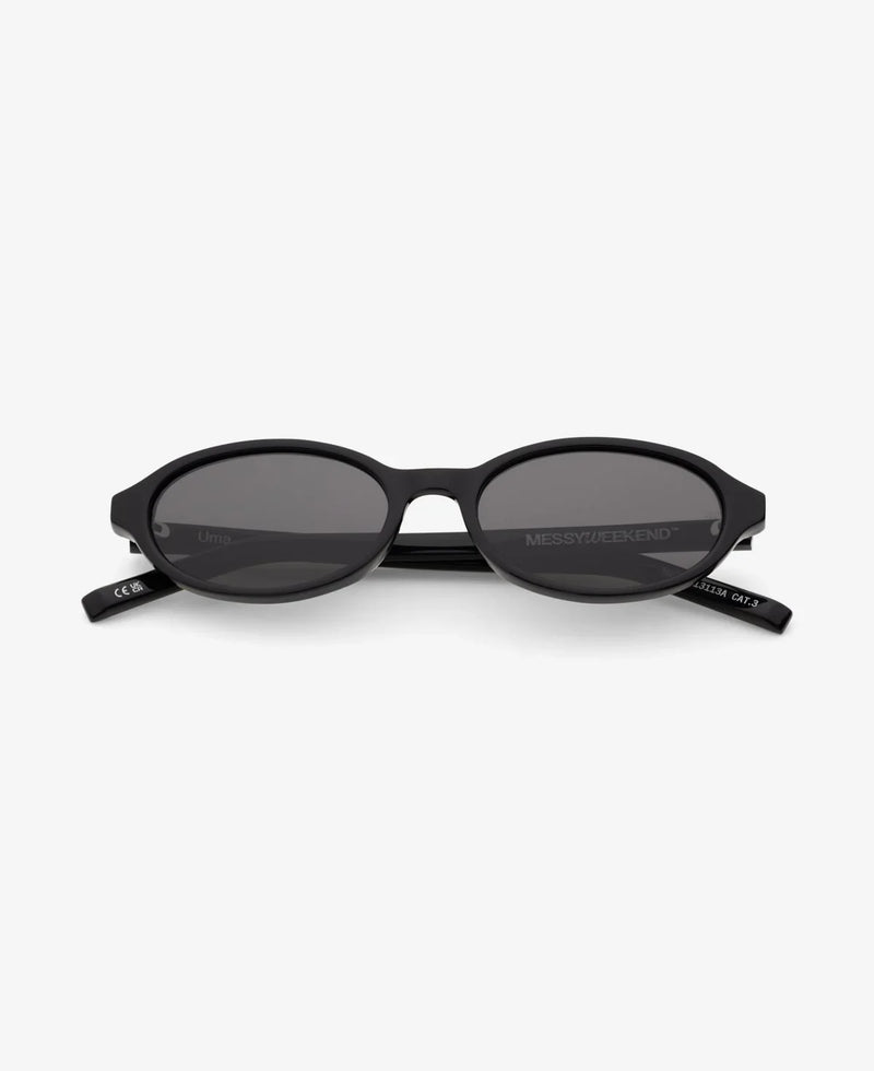 Messy Weekend - Solbriller - Black Deep Grey - UMA