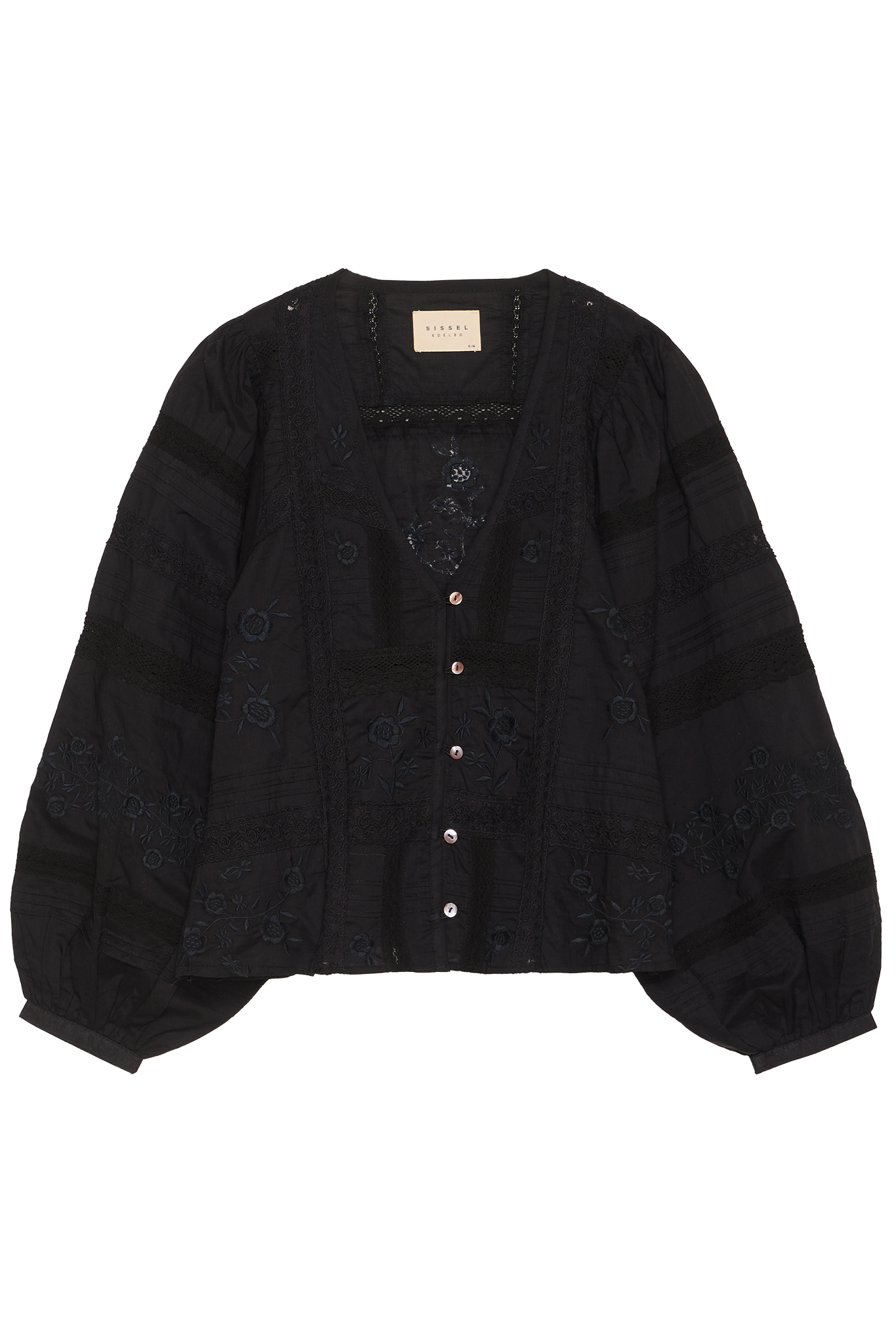 Sissel Edelbo - Skjorte - Almost Black - Mabel