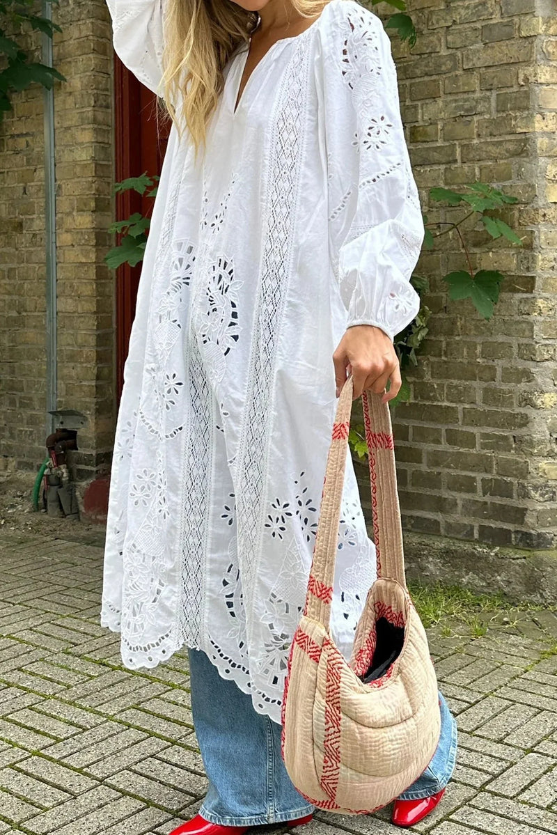 Sissel Edelbo - Kjole - Ecru - Mila Dress