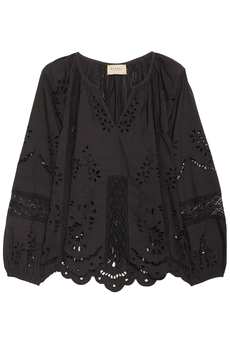 Sissel Edelbo - Top - Sort - Mila