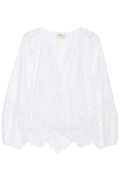 Sissel Edelbo - Top - Hvid - Mila