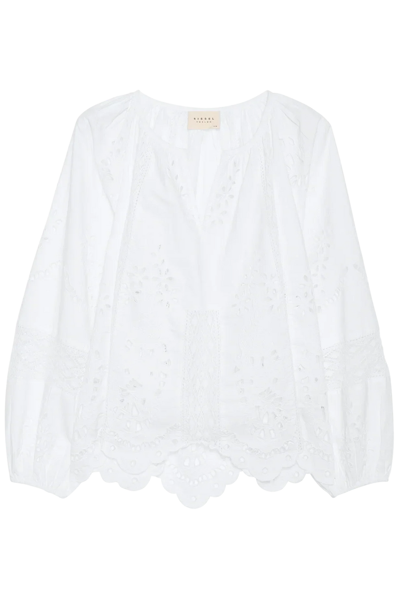 Sissel Edelbo - Top - Hvid - Mila