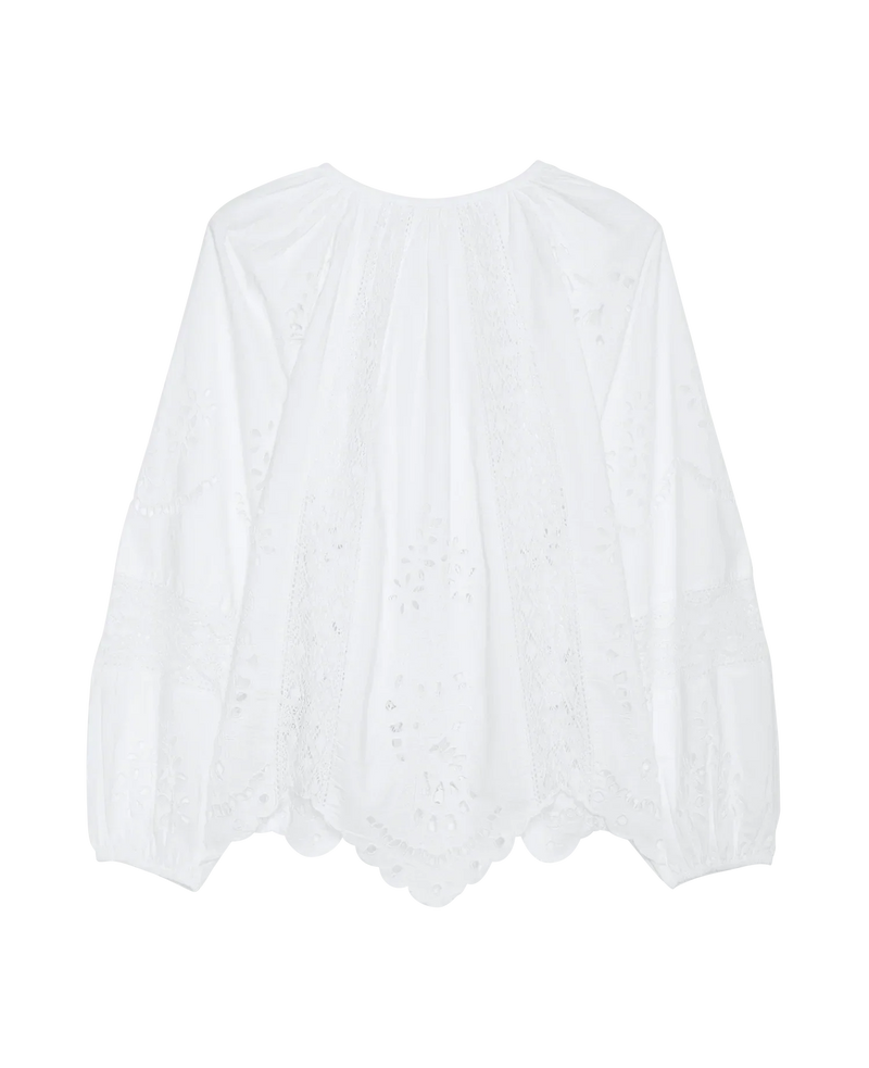 Sissel Edelbo - Top - Hvid - Mila