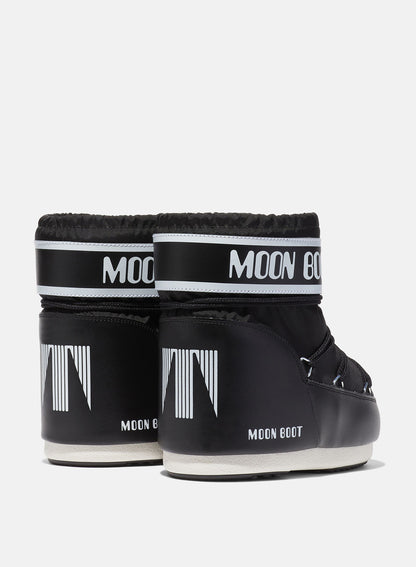 Moon Boot Icon Low Nylon Black