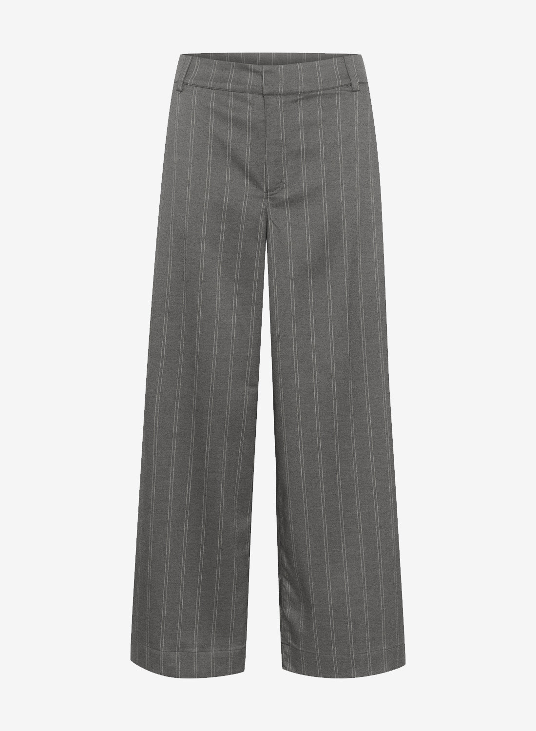 My Essential Wardrobe TitoMW Wide Pant Grey With White Stripes