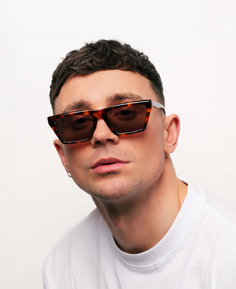 Messy Weekend - Solbriller - Brown Tortoise - New Corey