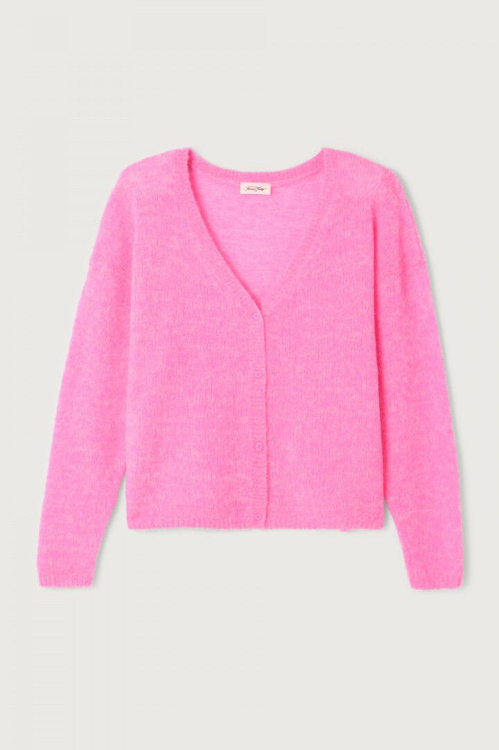 American Vintage - Cardigan - Pink - Nuggy