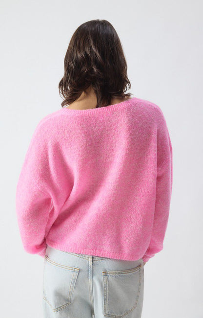 American Vintage - Cardigan - Pink - Nuggy