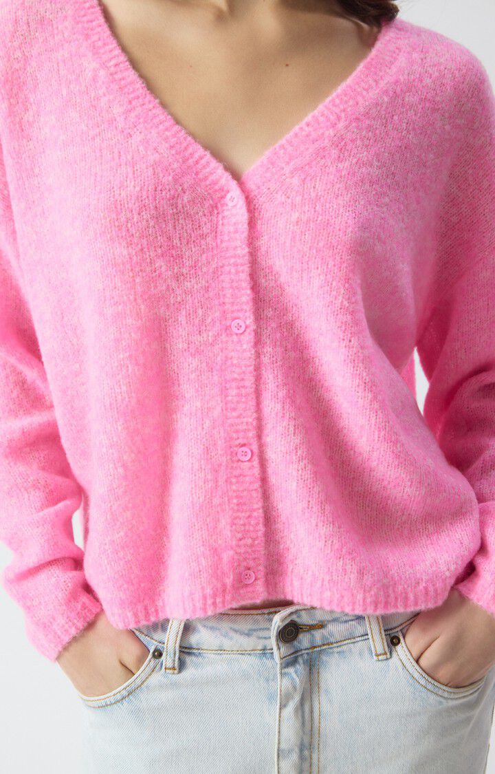 American Vintage - Cardigan - Pink - Nuggy