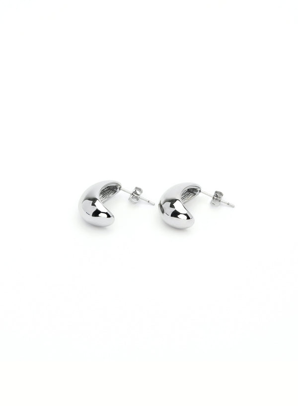 Nine Drop Earrings Silver