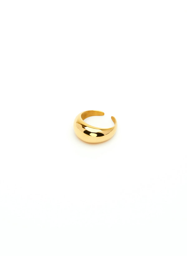 Nine Drop Ring Gold