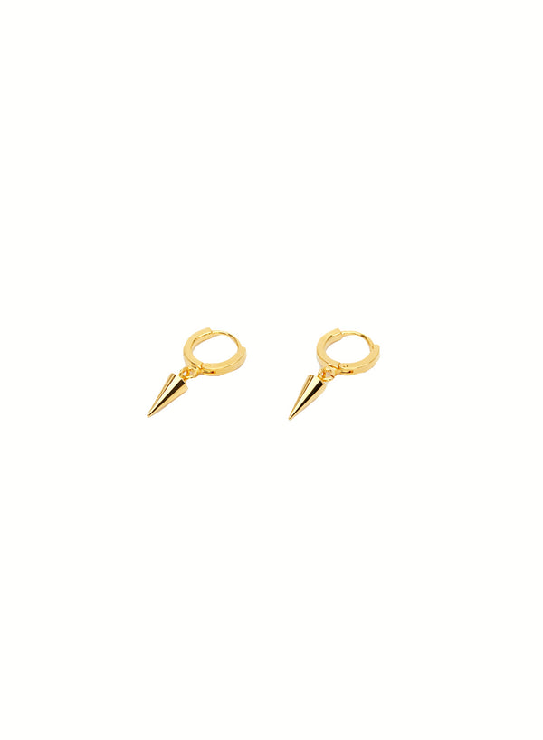 Nine Rock Earrings Gold