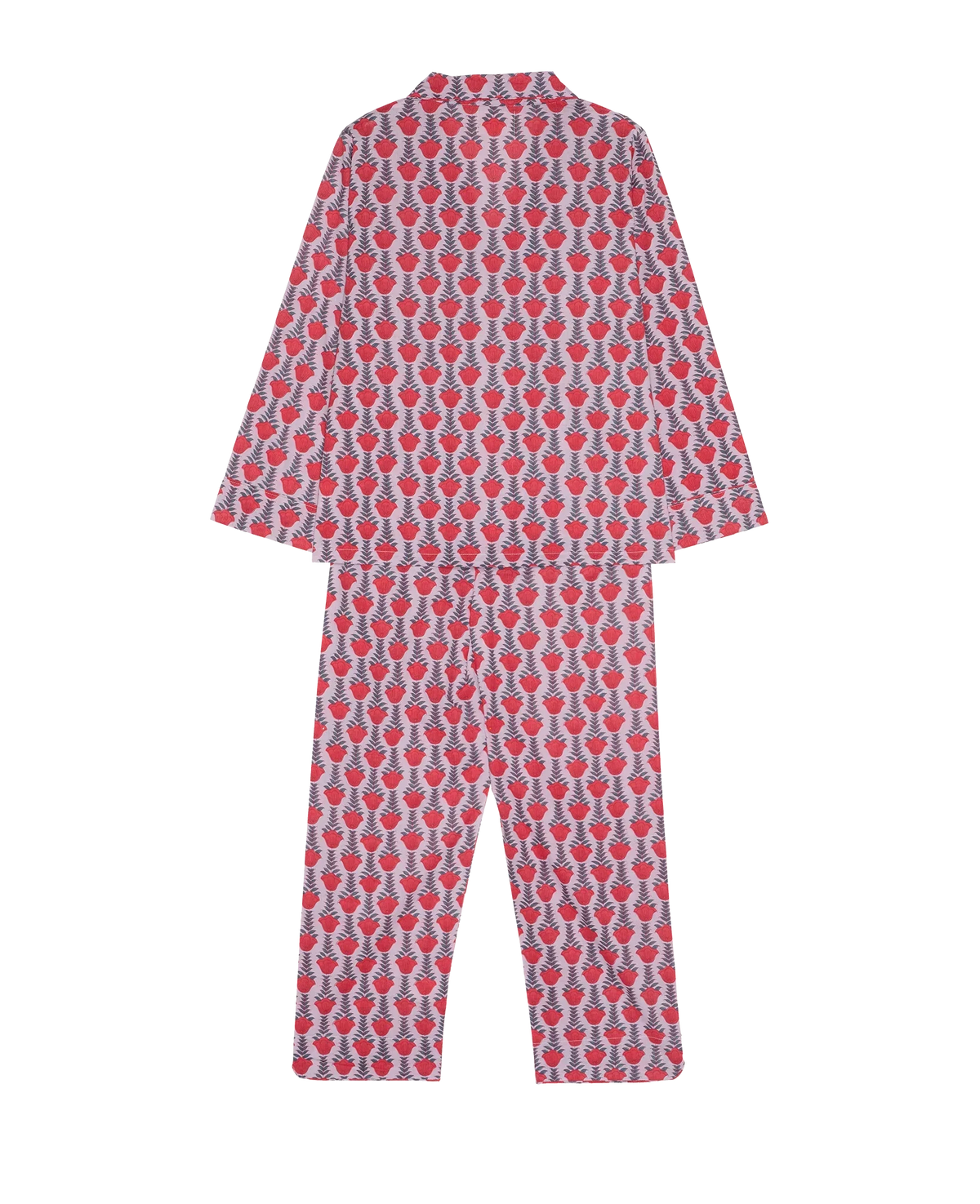 Nuit Pyjamas Set fra Sissel Edelbo er et smukt pyjamassæt bagfra