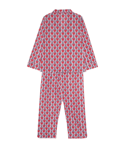 Nuit Pyjamas Set fra Sissel Edelbo er et smukt pyjamassæt bagfra